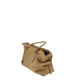 Tod's-Leather Handbag-Beige