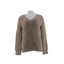 Louis Vuitton-Pull-over en laine-Beige