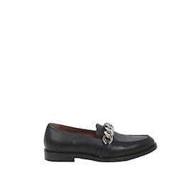 Givenchy-Leather loafers-Black