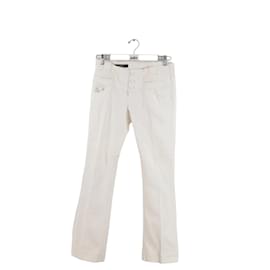 Gucci-cotton jeans-White
