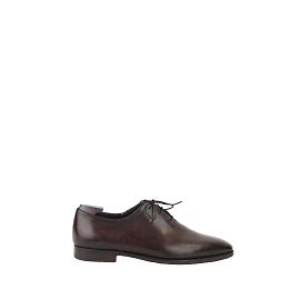 Berluti cordones de cuero Castaño