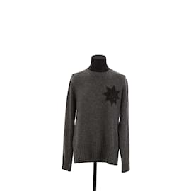 Alexander Mcqueen-Woolen sweater-Grey