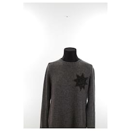 Alexander Mcqueen-Woolen sweater-Grey