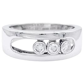 Messika-Messika ring, “Move Jewelry PM”, WHITE GOLD, diamants.-Other