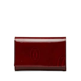 Cartier-Red Cartier Happy Birthday Small Wallet-Red