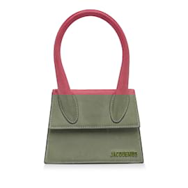 Jacquemus-Pink Jacquemus Le Chquito Moyen Satchel-Pink