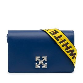 Off White Jitney azul blanquecino 0.5 Bolso crossbody Azul