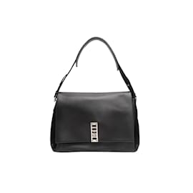 Proenza Schouler-Black Proenza Schouler Leather Shoulder Bag-Black