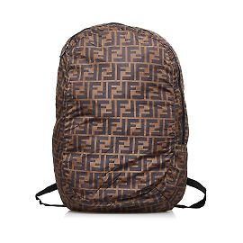 Brauner Fendi Zucca Rucksack Braun