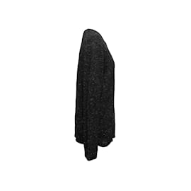 Autre Marque-Black Comme Des Garcons Homme Plus Fall/L'hiver 2014 Wool-Blend Sweater Size US M-Noir