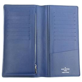 Louis Vuitton-Louis Vuitton Portefeuille Brazza-Blue