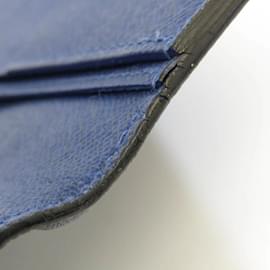 Louis Vuitton-Louis Vuitton Portefeuille Brazza-Blue