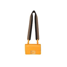 Fendi-Orange Fendi Mini Crossbody Bag-Orange