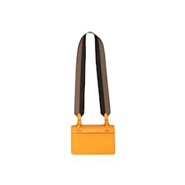 Fendi-Orange Fendi Mini Crossbody Bag-Orange