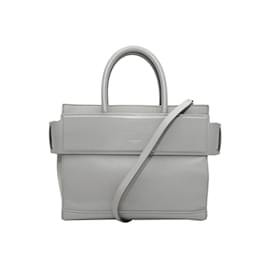 Givenchy-Bolso satchel Horizon pequeño gris de Givenchy-Gris