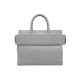 Givenchy-Bolso satchel Horizon pequeño gris de Givenchy-Gris