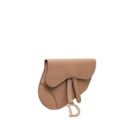 Dior-Brown Dior Ultra Matte Saddle Belt Bag-Brown
