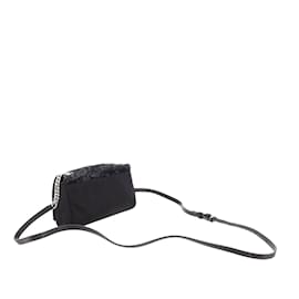 Saint Laurent-Bolso bandolera negro Saint Laurent con lentejuelas de juguete West Hollywood-Negro