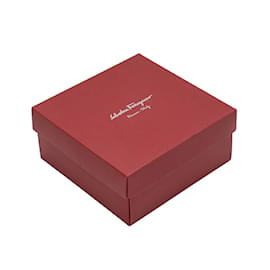 Salvatore Ferragamo-Cinto trançado Salvatore Ferragamo marrom e dourado US S-Marrom