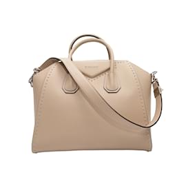 Givenchy-Beige Givenchy Large Antigona Handbag-Beige