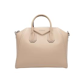 Givenchy-Beige Givenchy Large Antigona Handbag-Beige