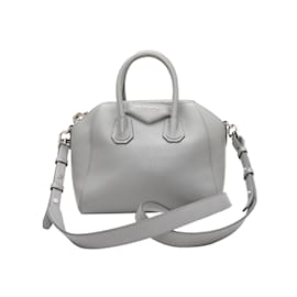 Givenchy-Bolsa Givenchy Mini Antigona Cinza-Cinza