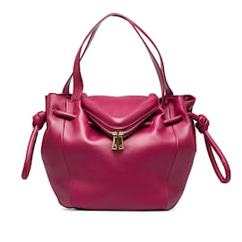 Bottega Veneta-Sac à main rose Bottega Veneta Beak-Rose