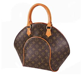 Louis Vuitton-Brown Louis Vuitton Monogram Ellipse MM Handbag-Brown