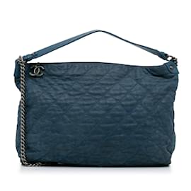 Chanel-Blue Chanel French Riviera Satchel-Blue