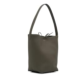 The row-Brown The Row Medium N S Park Tote-Brown