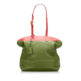 Fendi-Fendi Selleria rouge 2Sac cabas-Rouge