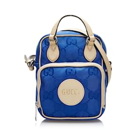 Gucci-Cartable bleu Gucci GG en nylon Off the Grid-Bleu