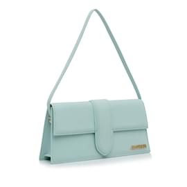 Jacquemus-Blue Jacquemus Le Bambino Long Shoulder Bag-Blue