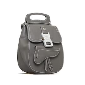 Dior-Gray Dior Mini Gallop Backpack-Other