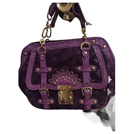 Louis Vuitton-Monederos, carteras, casos-Púrpura