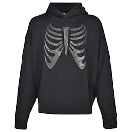 Palm Angels-Skeleton hoodie x end clothing-Black