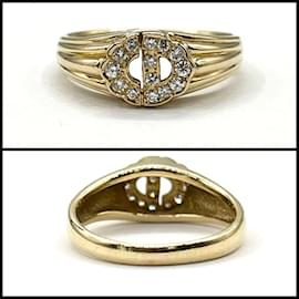 Dior-18K Diamond Logo Ring-Other