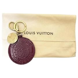 Louis Vuitton-Schlüsselanhänger für Koffer und Taschen-Rot