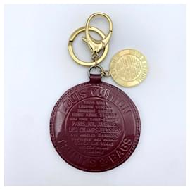 Louis Vuitton-Schlüsselanhänger für Koffer und Taschen-Rot