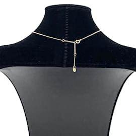 Fendi-Halskette mit Logo-Anhänger-Golden