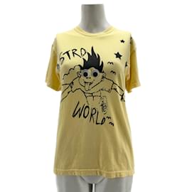Autre Marque-Camiseta ASTROWORLD.Algodão S Internacional-Amarelo