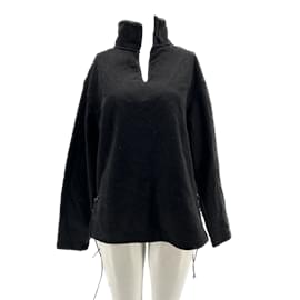 Autre Marque-NON SIGNE / UNSIGNED  Knitwear T.International M Cotton-Black
