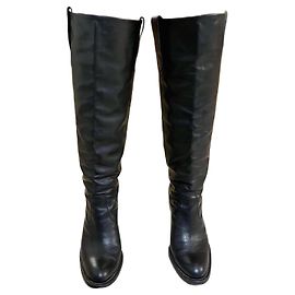 Barbara Bui Overknee-Stiefel Schwarz
