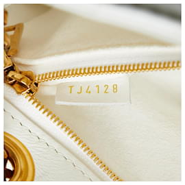 Louis Vuitton-Louis Vuitton White Wave Chain Tote-White