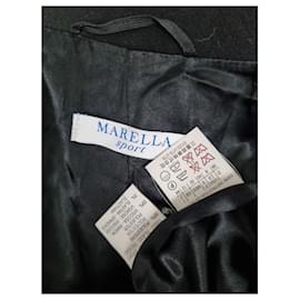 Marella-Manteaux, Vêtements d'extérieur-Noir
