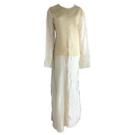 Yohji Yamamoto Vestidos Cru