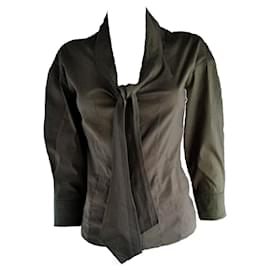 Yves Saint Laurent Oberteile Khaki