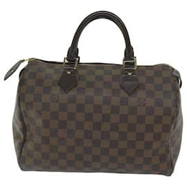Louis Vuitton-LOUIS VUITTON Damier Ebene Speedy 30 Hand Bag N41364 LV Auth 59658-Other