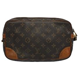 Louis Vuitton-LOUIS VUITTON Monogramm Marly Dragonne GM Clutch Bag M.51825 LV Auth 55595-Monogramm