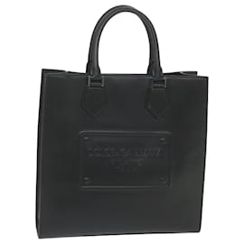 Dolce & Gabbana-DOLCE&GABBANA Tote Bag Calf leather 2way Black Auth bs10232-Black